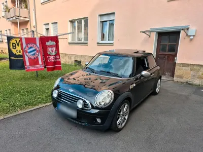 Gebraucht Mini Cooper 75 PS (55 kW) 2009 Schwarz Kleinwagen
