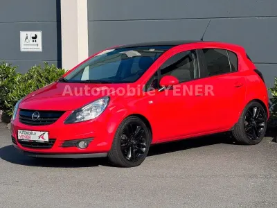 Używany Opel Corsa Color Edition 87 KM (63 kW) 2010 Czerwony Hatchback