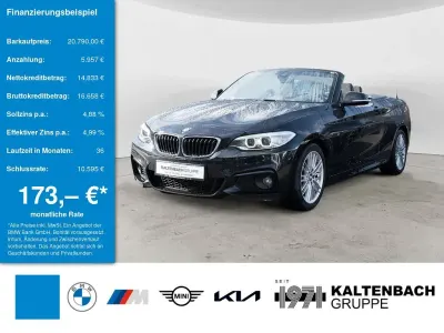 Używany BMW 220 M Sport 184 KM (135 kW) 2017 Czarny Kabriolet