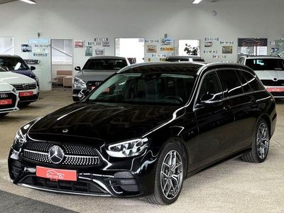 Gebraucht Mercedes E220 AMG line 194 PS (142 kW) 2021 Schwarz Limousine