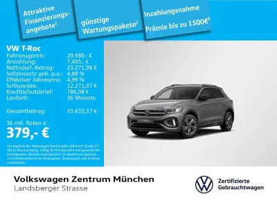 Brugt VW T-Roc Cabriolet R-line 150 HK (110 kW) 2025 Grå SUV