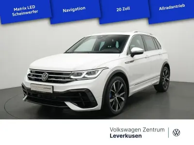 Gebraucht VW Tiguan R 320 PS (235 kW) 2023 Schwarz / pure white (metallic) SUV