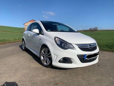 Gebraucht Opel Corsa OPC 95 PS (69 kW) 2010 Weiß Kleinwagen