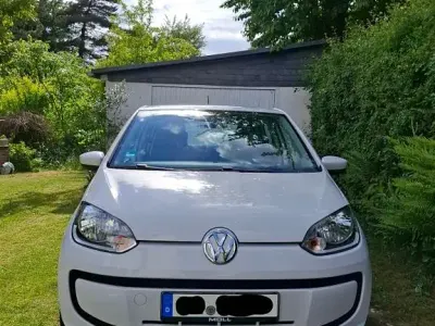 Gebraucht VW up! move up! 60 PS (44 kW) 2015 Weiß Kleinwagen