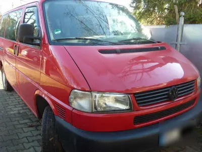 Gebraucht VW T4 1997 Rot Van
