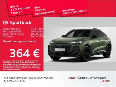 Gebraucht Audi Q5 Sportback S-Line 204 PS (150 kW) 2025 Distriktgrün metallic SUV