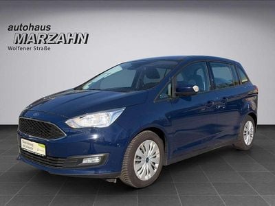 Gebraucht Ford Grand C-Max Cool & Connect 101 PS (74 kW) 2018 Blau Van / Kleinbus