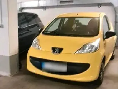 Gebraucht Peugeot 107 68 PS (50 kW) 2007 Gelb Kleinwagen