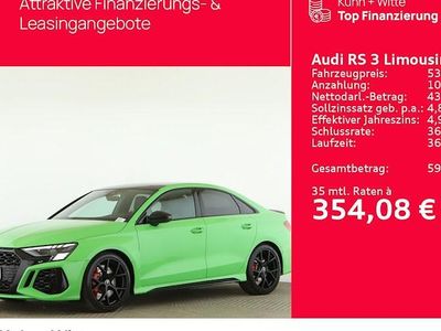 Kyalamigrün Gebraucht 2024 Audi RS3 Ambiente Limousine | 53.850 € (Guter Preis)