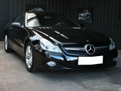 Gebraucht Mercedes SL350 315 PS (231 kW) 2008 Schwarz Cabrio