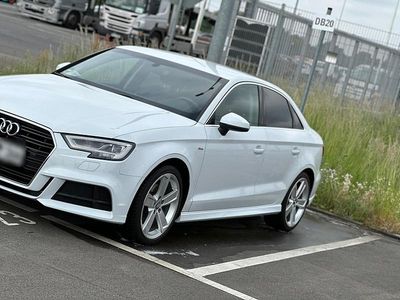 Gebraucht Audi A3 S-Line 150 PS (110 kW) 2019 Weiß Limousine