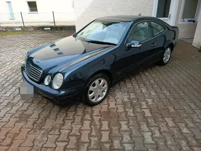 Gebraucht Mercedes CLK200 163 PS (119 kW) 2001 Blau Coupé