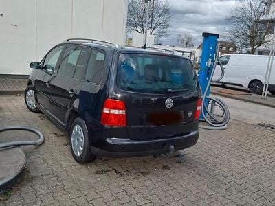 Gebraucht VW Touran 170 PS (125 kW) 2007 Schwarz Van / Kleinbus