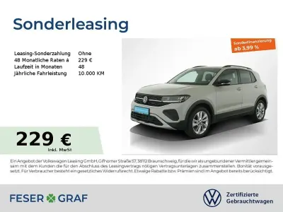 Brugt VW T-Cross Goal 116 HK (85 kW) 2025 Grå SUV