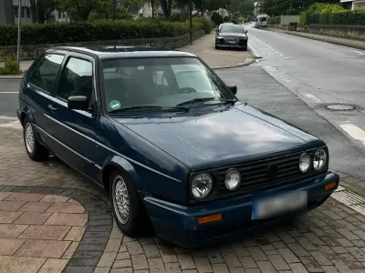 Gebraucht VW Golf II 70 PS (51 kW) 1990 Blau Kleinwagen