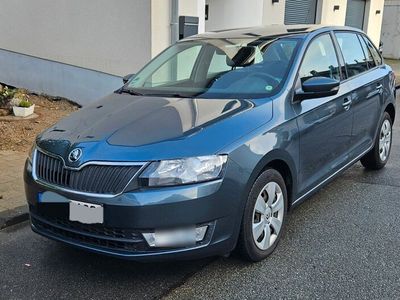 gebraucht Skoda Rapid 1.4 TDI DSG Spaceback Ambition grau