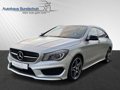 Gebraucht Mercedes CLA220 Shooting Brake AMG line 177 PS (130 kW) 2016 Silber Kombi