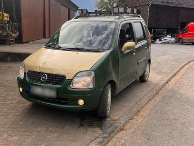 Usata Opel Agila 75 CV (55 kW) 2001 Verde Monovolume