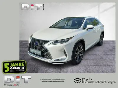 Gebraucht Lexus RX450h Executive Line 313 PS (230 kW) 2021 Titaniumweiß (metallic) SUV