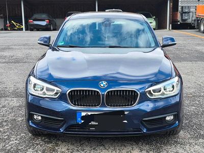 Second-hand BMW 118 Advantage 150 CP (110 kW) 2016 Albastru Hatchback