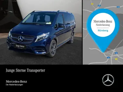 Gebraucht Mercedes V220 AMG 163 PS (119 kW) 2021 Blau Van / Kleinbus