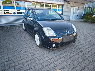 Gebraucht Citroën C2 122 PS (89 kW) 2007 Schwarz Kleinwagen