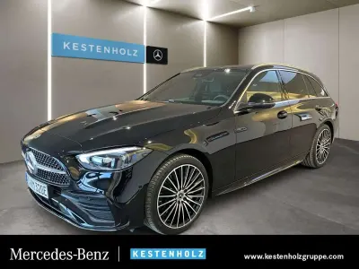 Brugt Mercedes C300e AMG 313 HK (230 kW) 2026 Sort Stationcar
