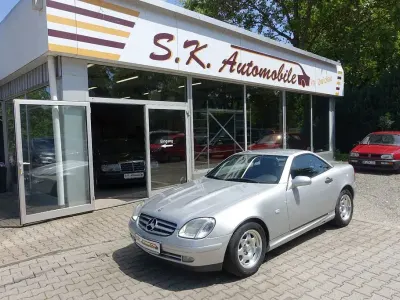 Gebraucht Mercedes SLK200 136 PS (100 kW) 1997 Silber Cabrio