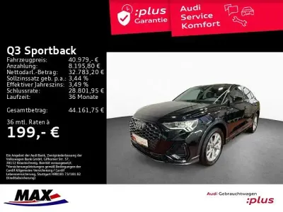 Usata Audi Q3 Sportback S-Line 150 CV (110 kW) 2025 Nero SUV