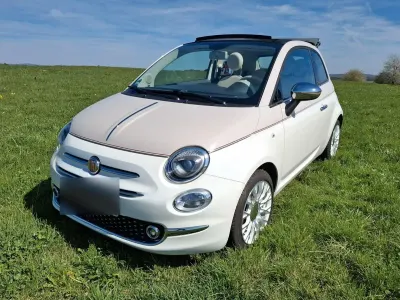 Second-hand Fiat 500C Anniversary 105 CP (77 kW) 2017 Alb Cabrio
