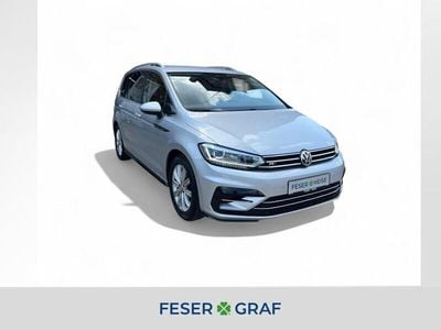 Silber Gebraucht 2017 VW Touran Highline Van / Kleinbus | 19.640 € (Fairer Preis)