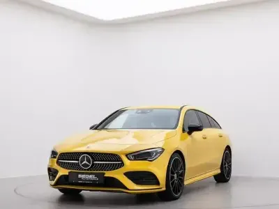 Używany Mercedes CLA220 AMG line 190 KM (139 kW) 2023 Żółty Sedan/Limuzyna