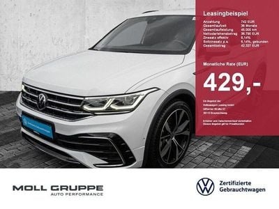 Usata VW Tiguan R-line 200 CV (147 kW) 2022 Bianco SUV