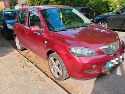 Brugt Mazda 2 Active 80 HK (58 kW) 2007 Rød Hatchback