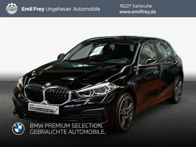 Gebraucht BMW 116 Advantage 109 PS (80 kW) 2021 Schwarz Kleinwagen