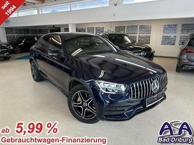 Gebraucht Mercedes GLC200 AMG line 211 PS (155 kW) 2020 Cavansitblaumetallic SUV