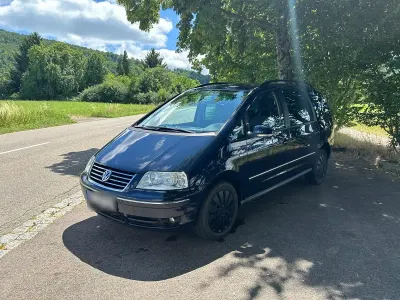 Gebraucht VW Sharan 90 PS (66 kW) 2005 Blau Van / Kleinbus