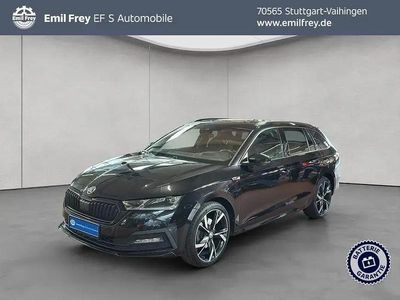 Schwarz Gebraucht 2022 Skoda Octavia SportLine Kombi | 21.590 € (Teuer)