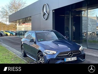 Gebraucht Mercedes C300e AMG 197 PS (144 kW) 2025 Metalliclack sodalithblau Kombi