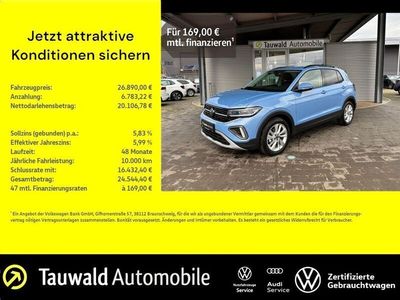 Gebraucht VW T-Cross Life 116 PS (85 kW) 2024 Andere farbe SUV