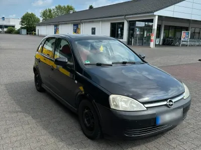 Gebraucht Opel Corsa 75 PS (55 kW) 2003 Schwarz Kleinwagen