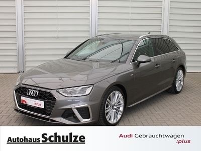 gebraucht Audi A4 40 TFSI S-TRONIC+S line+TOUR+LED+NAVI+SHZG 4x+APS+19' KLIMA LED LEDER ALU