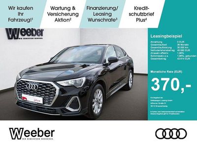 Gebraucht Audi Q3 Sportback S-Line 150 PS (110 kW) 2025 Schwarz SUV