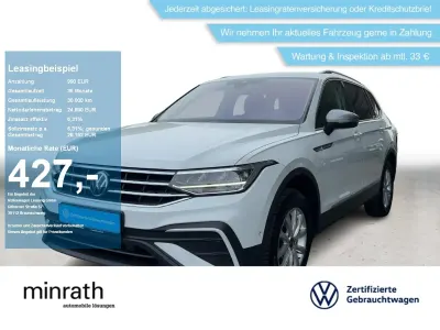 Usata VW Tiguan Allspace Life 150 CV (110 kW) 2023 Bianco SUV