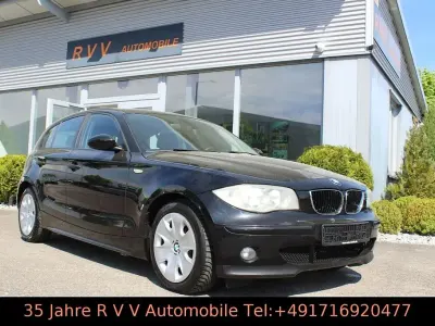 Gebraucht BMW 116 116 PS (85 kW) 2005 Schwarz Kleinwagen