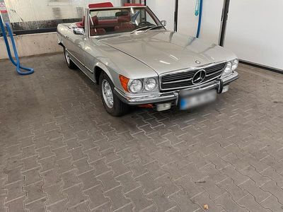 Second-hand Mercedes SL350 200 CP (147 kW) 1971 Argintiu Cabrio
