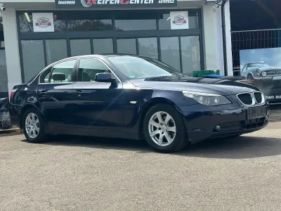 Usata BMW 520 170 CV (125 kW) 2004 Blu Berlina