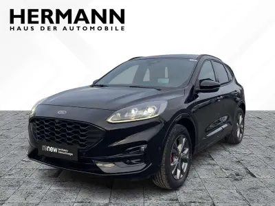 Gebraucht Ford Kuga ST-Line X 224 PS (164 kW) 2022 Obsidian schwarz (schwarz) SUV