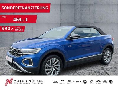 Gebraucht VW T-Roc Cabriolet Goal 150 PS (110 kW) 2025 Blau Cabrio