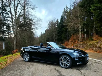 Używany Audi A5 Cabriolet S-Line 252 KM (185 kW) 2018 Czarny Kabriolet